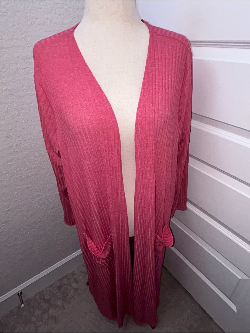 LulaRoe Ribbed Long Sleeve Sarah Duster Cardigan